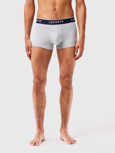 Set of three pairs of boxers in black colour - 5