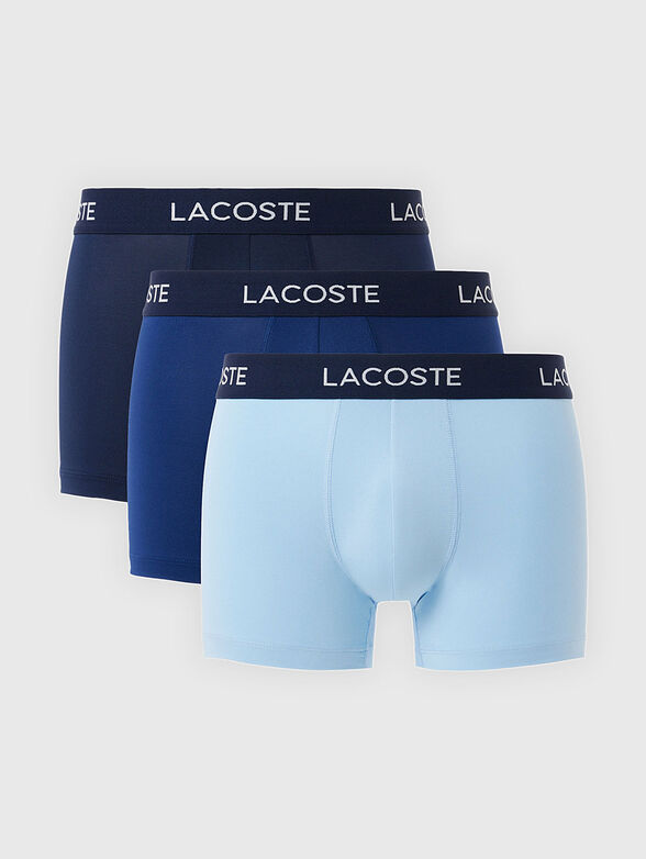Set of three pairs of boxer with logo - 1