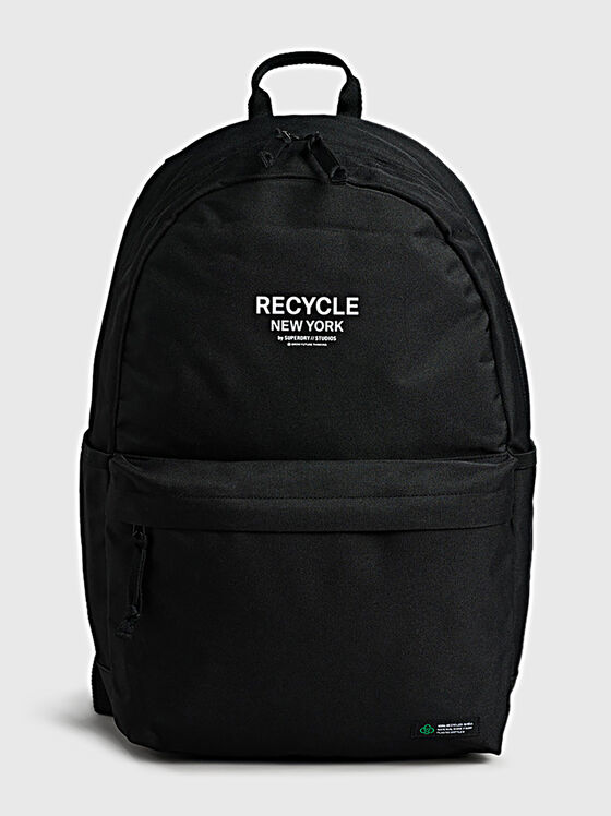 VINTAGE MONTANA black textile backpack  - 1