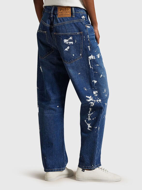 BOYFRIEND jeans with accent splashes - 2