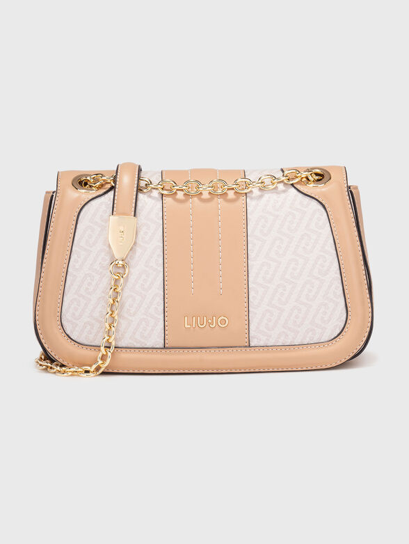 Crossbody bag with monogram logo print - 1