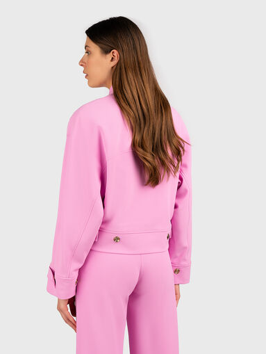 Bomber jacket in pink - 3