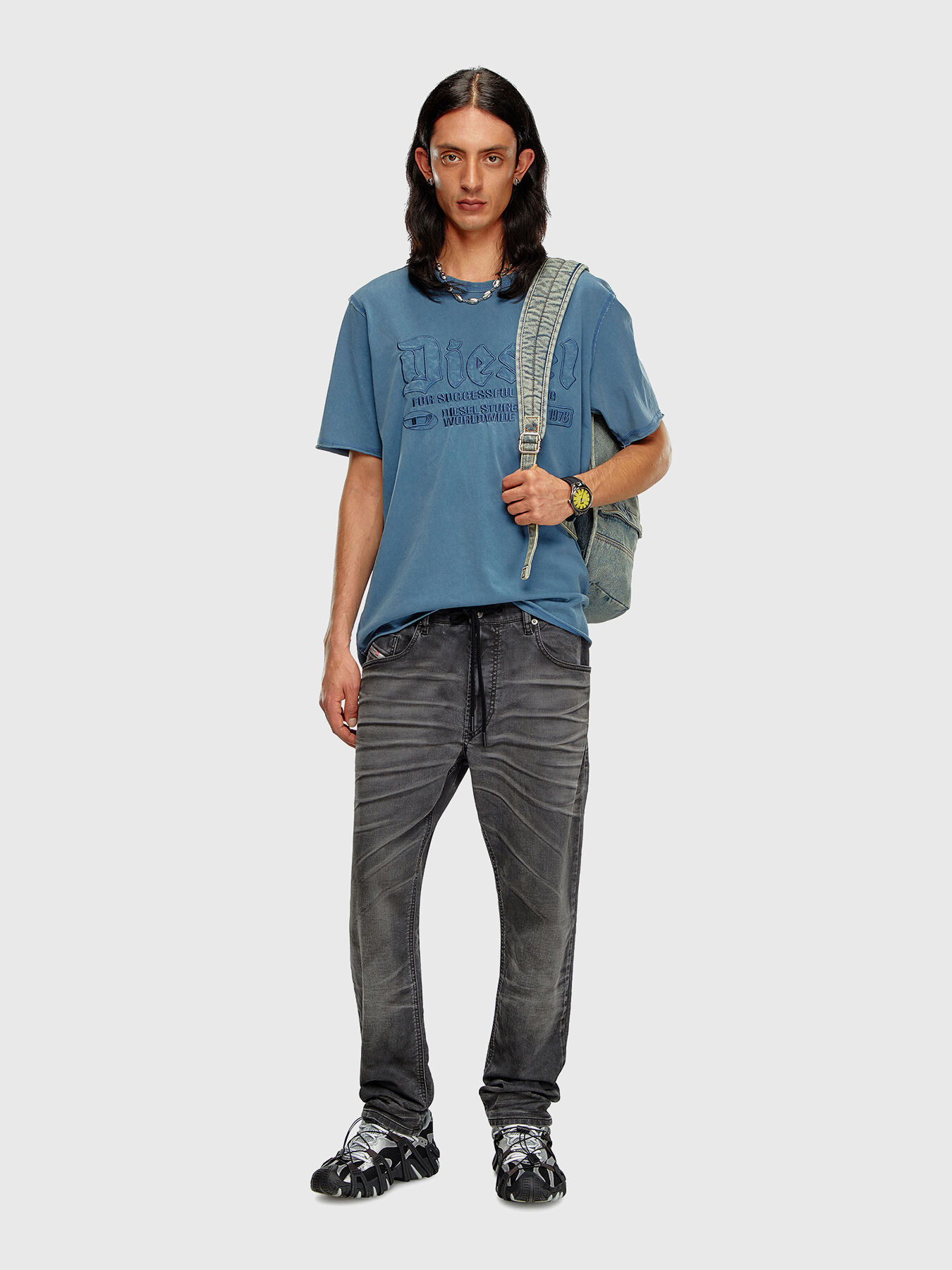 2032 D-KROOLEY-B JOGG jeans with elastic waistband brand