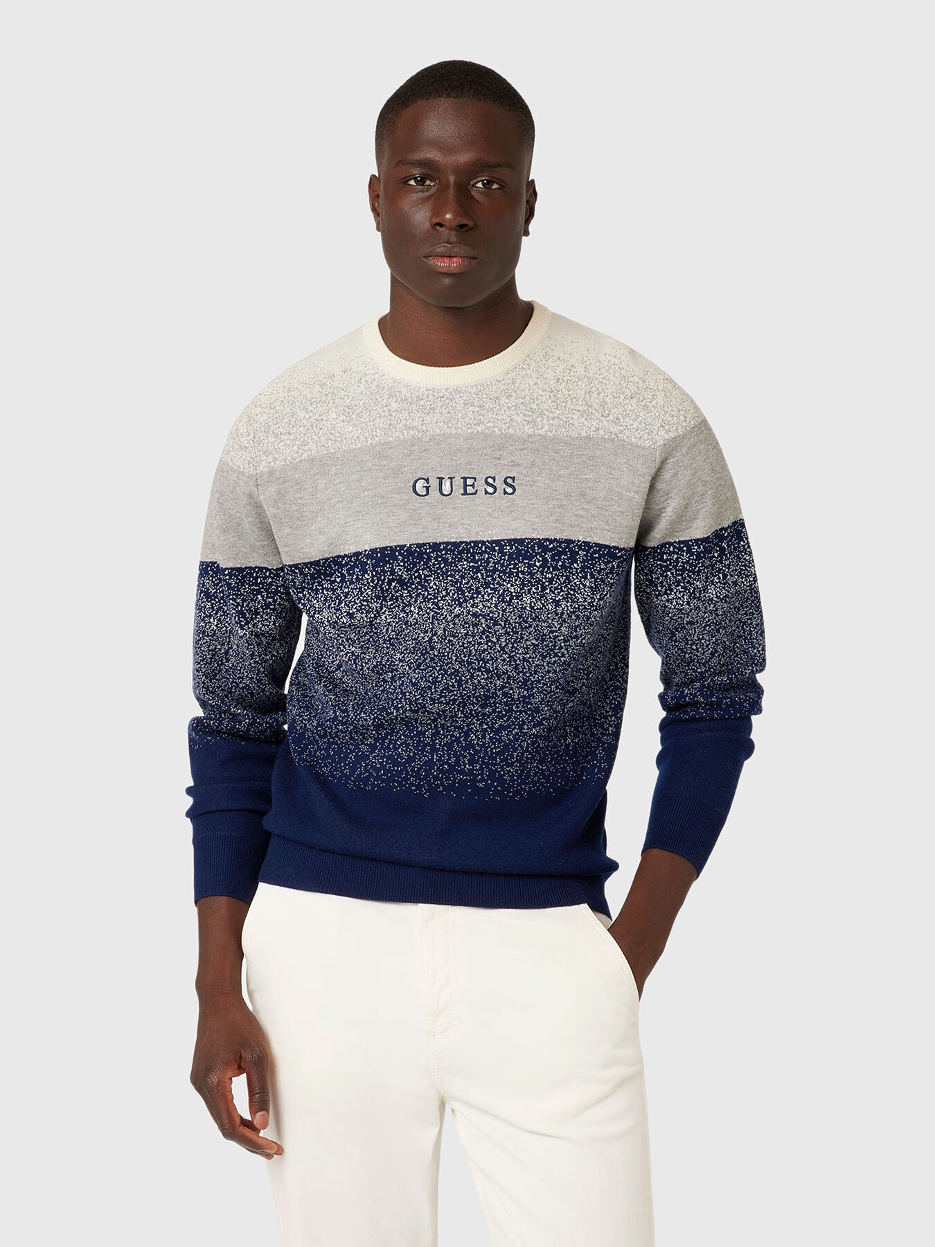 Guess crew neck sweater top