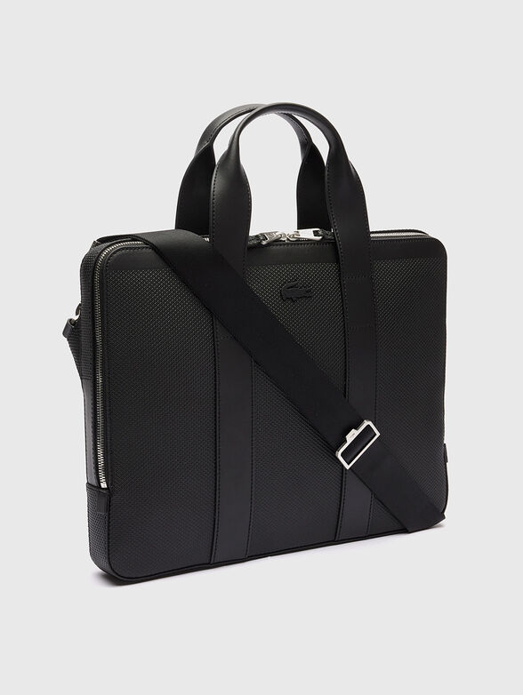 Leather laptop bag - 3