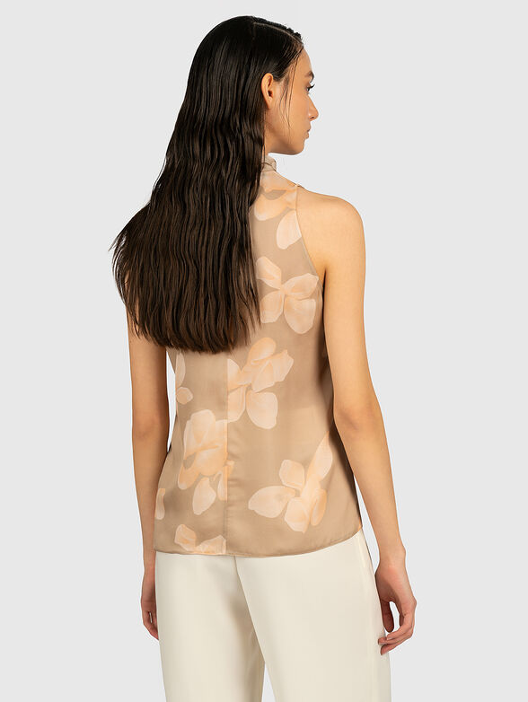 Top with floral print - 2