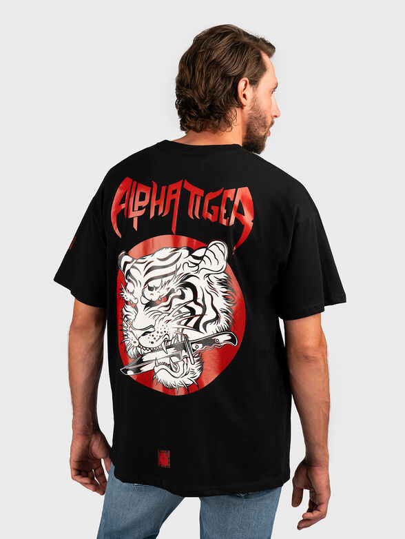 Oversized t-shirt with print - 2