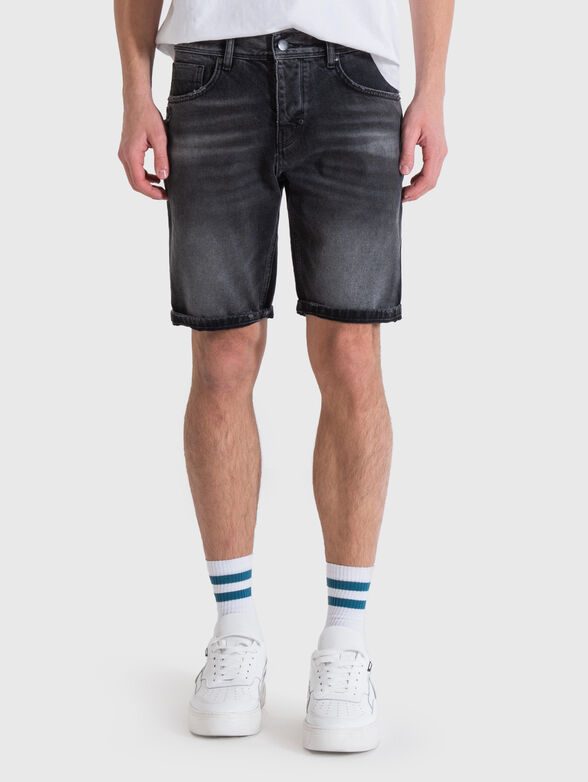 Denim shorts - 0