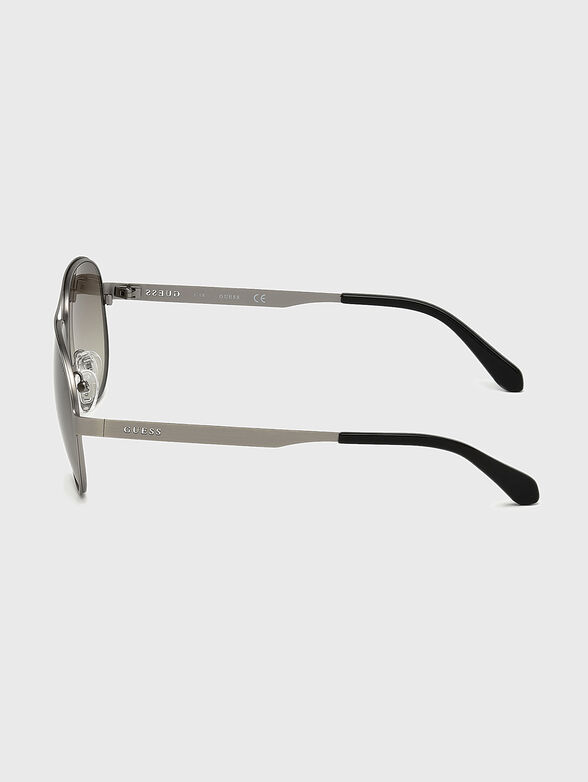Sunglasses with silver metal frames - 2
