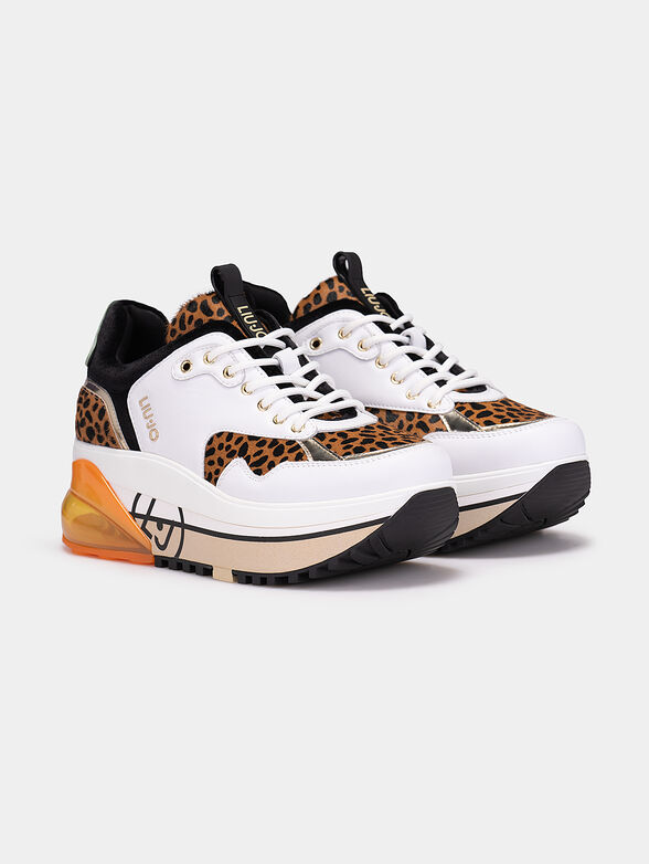 AIR MAXI 2B Sports shoes with leopard print - 2