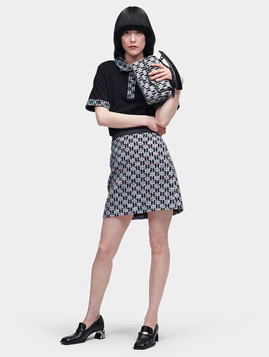 Boucle mini skirt - 5