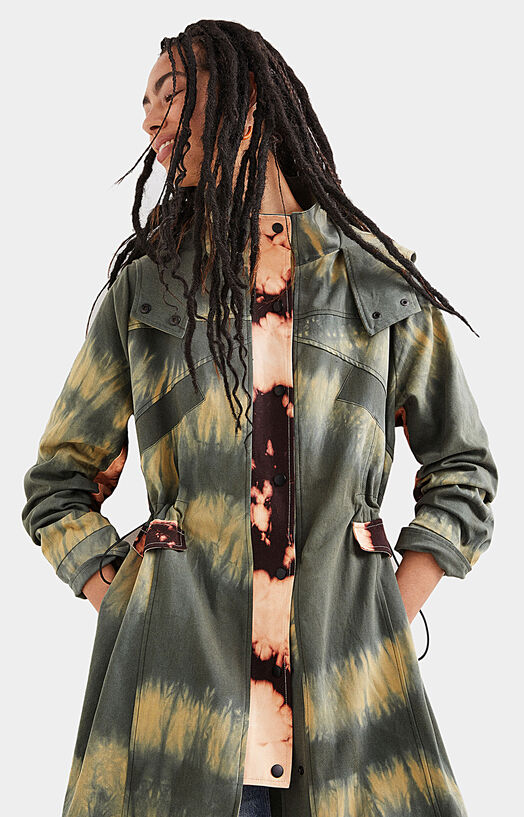 Tie-dye parka brand DESIGUAL —