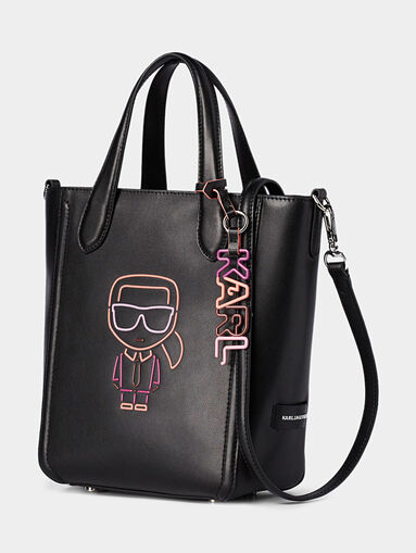 IKONIK BIARRITZ bag with 3D logo detail - 3