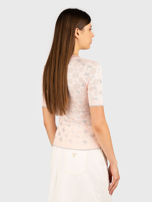 ROSIE blouse with perforations and logo  - 3