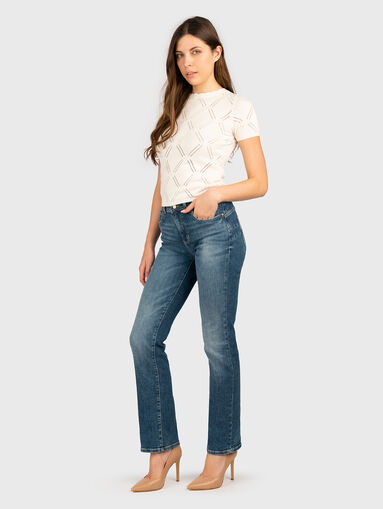 Straight jeans with logo - 5