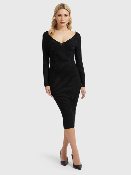 ADELE SWTR dress with cut-out element on the back