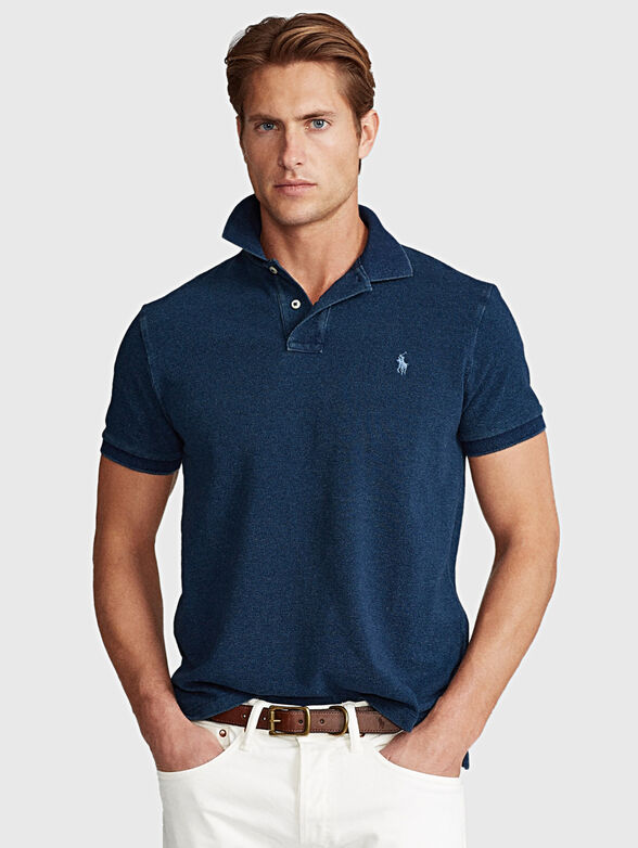 Navy polo-shirt - 1