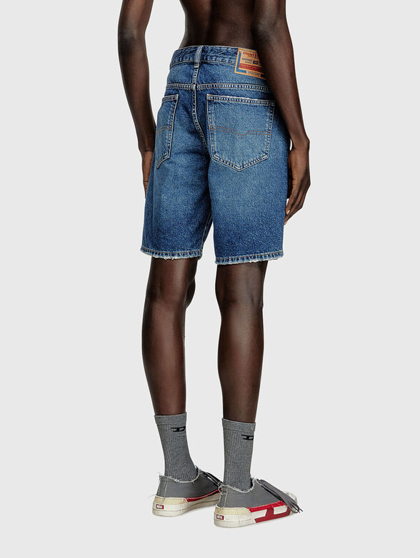 D-FIN short denim pants - 2