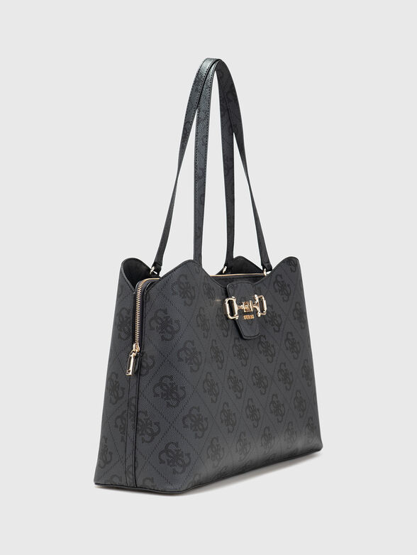 JANIE large bag with monogram logo - 3
