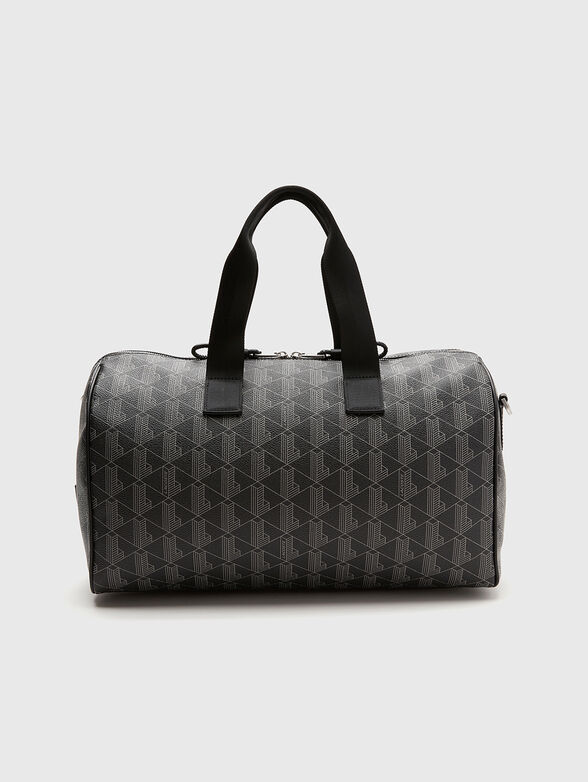 Black bag with monogrammed logo - 2