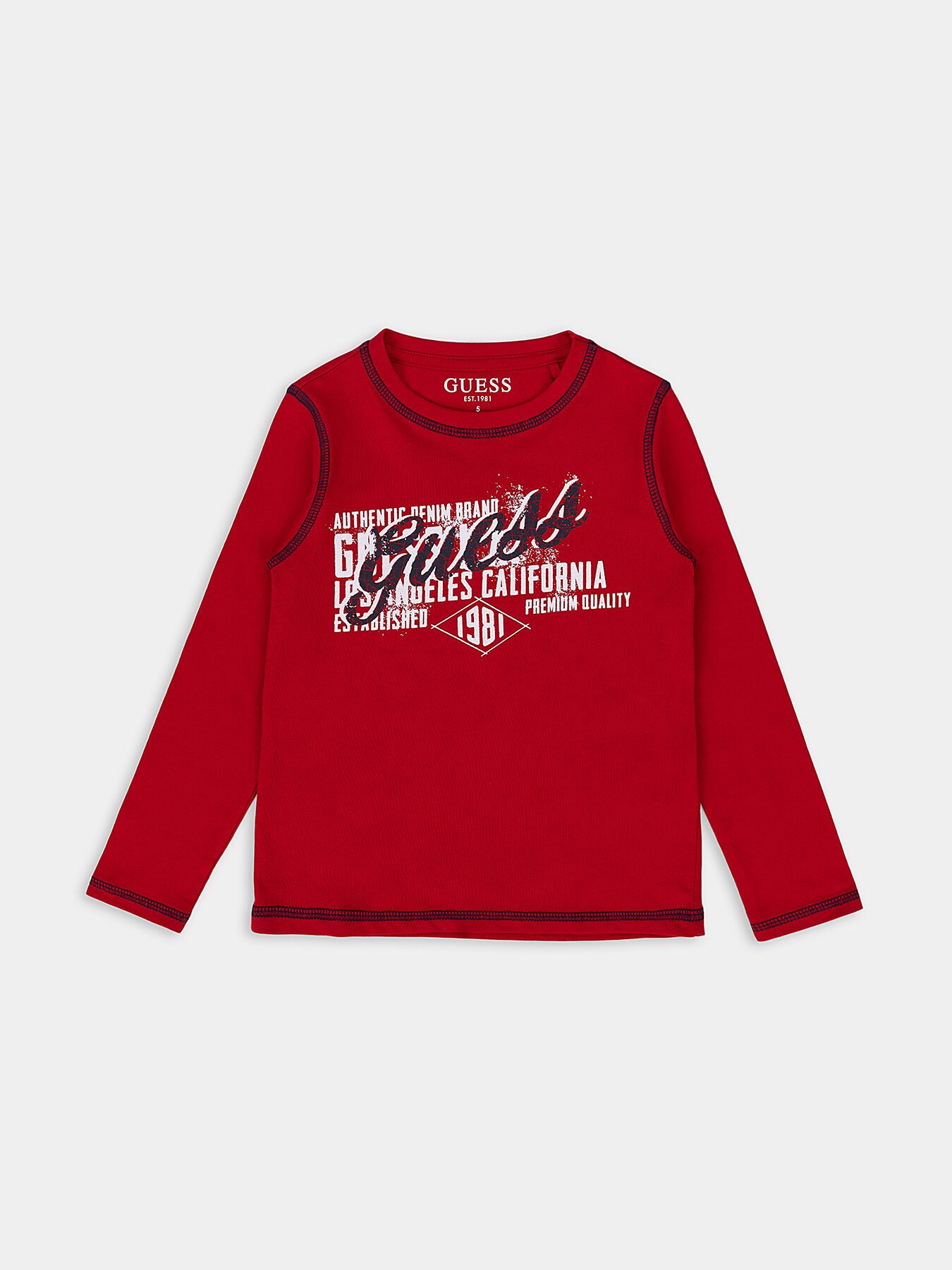 Guess red blouse shop