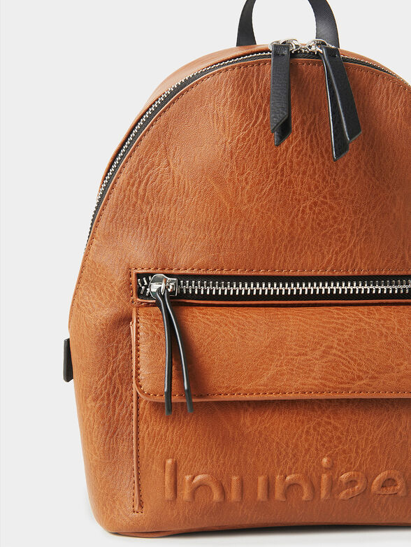 Black backpack with logo - 4