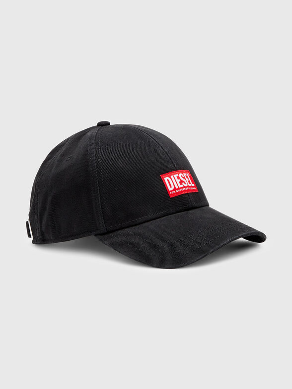 CORRY-JACQ-WASH baseball cap with logo patch - 1