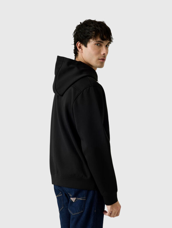 Cotton black sweatshirt - 3