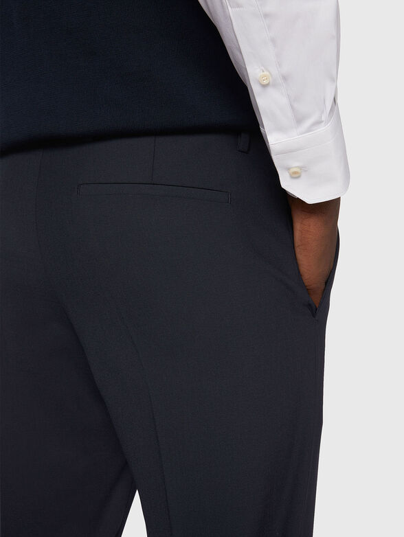 Wool blend trousers - 3