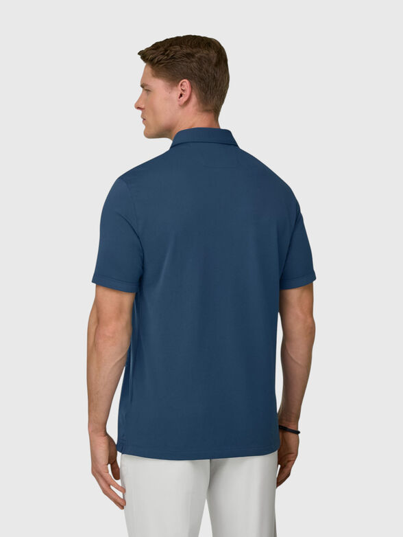 Cotton-blend polo shirt - 3