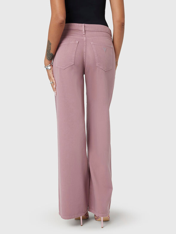 Jeans with applied rhinestones - 1