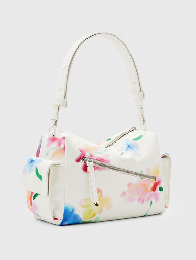Floral-print shoulder bag  - 4
