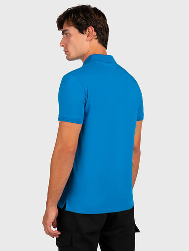 Polo shirt with logo patch - 3