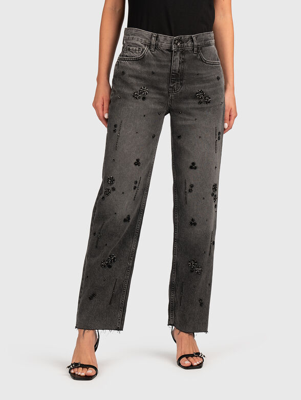 Jeans with beads - 1