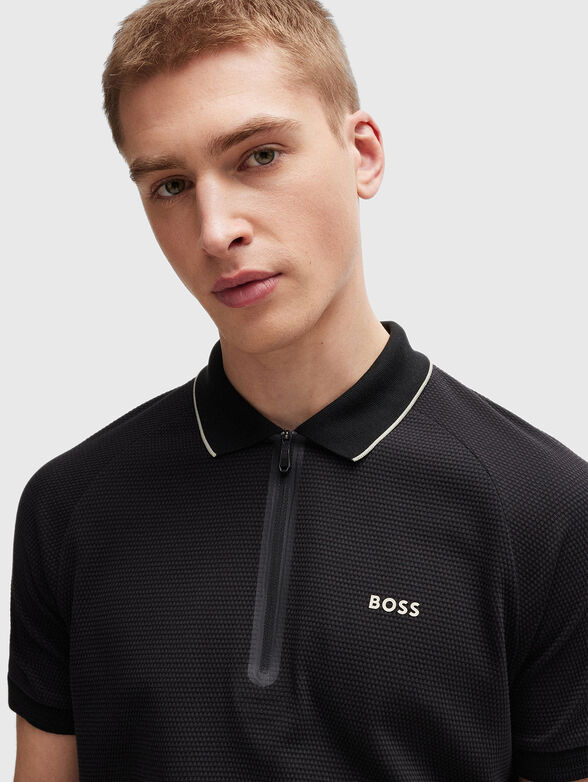 PHILIX polo shirt with contrasting logo - 4