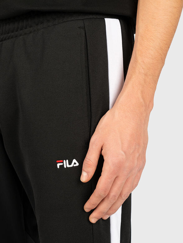 NERITAN Pants with contrasting inserts - 2