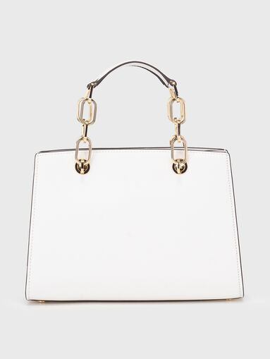 Beige leather bag - 3