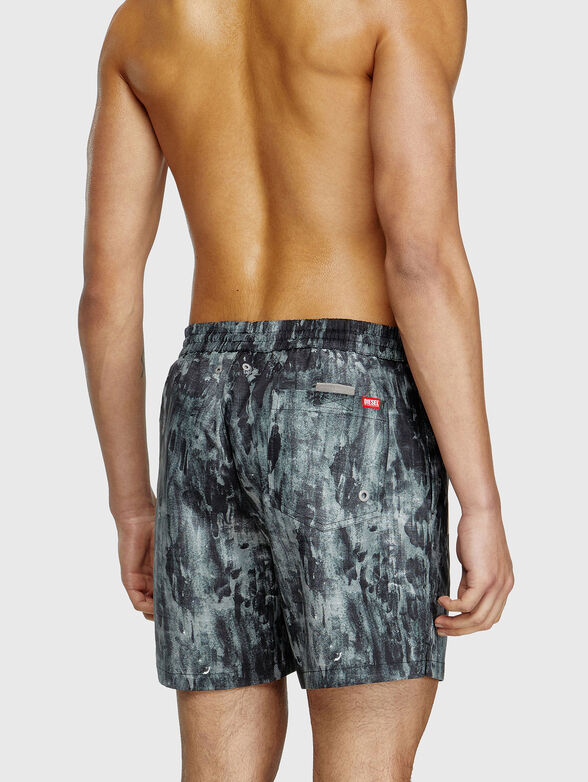 RIO-41-D-POP beach shorts with logo - 2