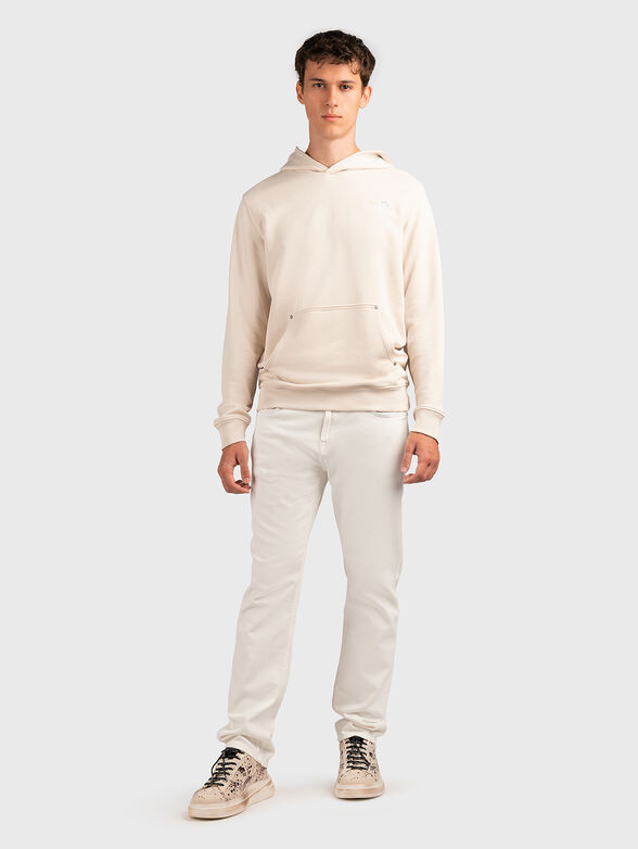 Sweatshirt with accent print on the back  - 3