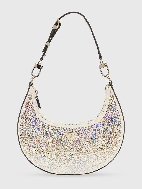 LUA small hobo bag with rhinestones - 1