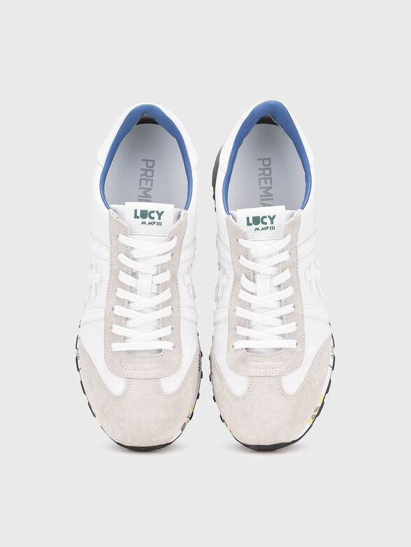 LUCY sneakers with embossed logo - 6