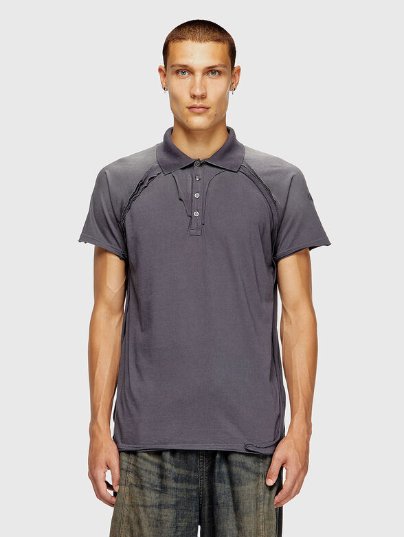 T-NORY cotton polo shirt  with logo - 1