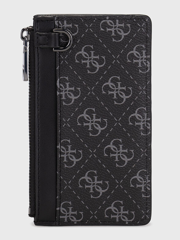 VEZZOLA cardholder with logo print - 2