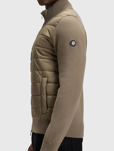 Jacket with accent sleeves - 5