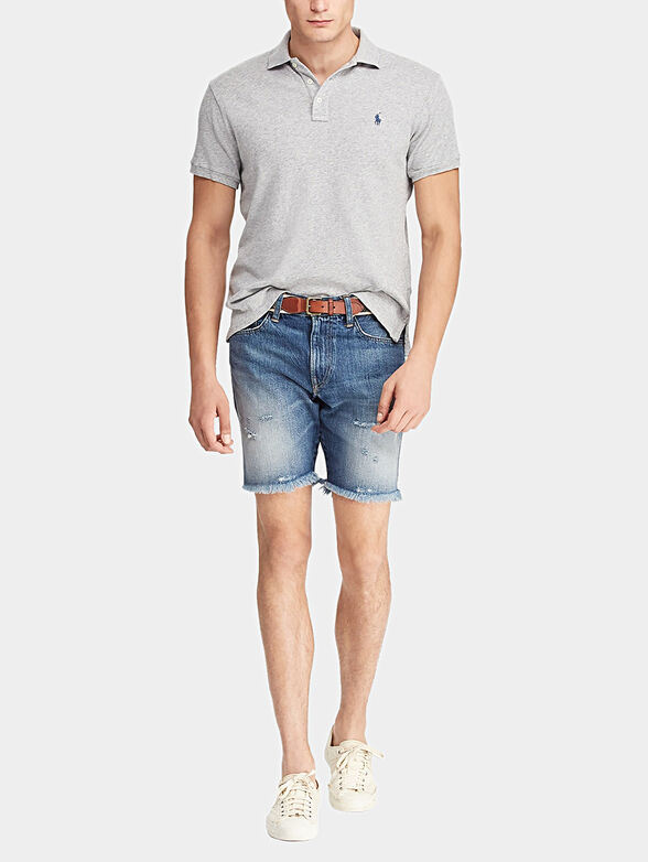 Grey polo-shirt - 2
