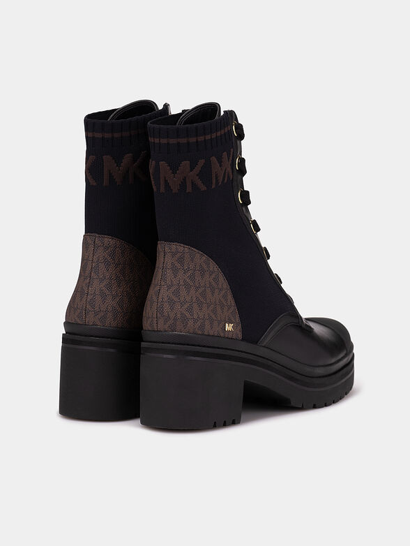 BREA boots with logo print - 3