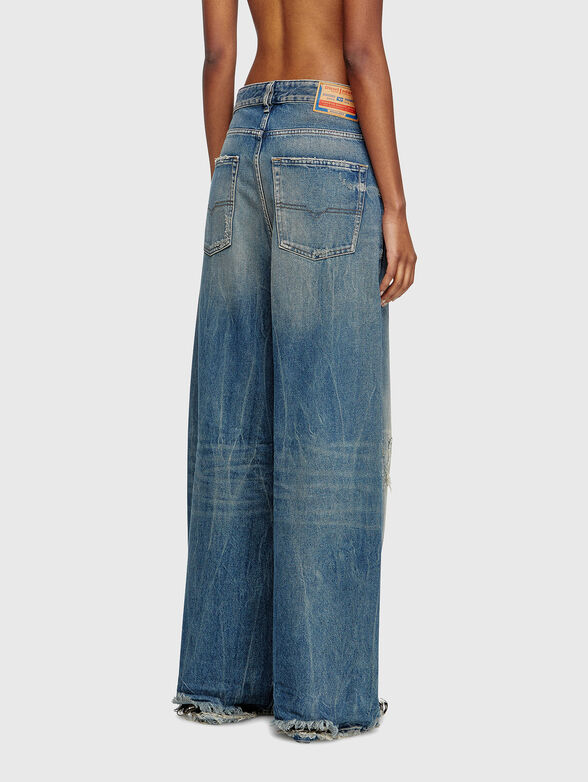 1996 D-SIRE L.28 jeans with a worn effect - 2