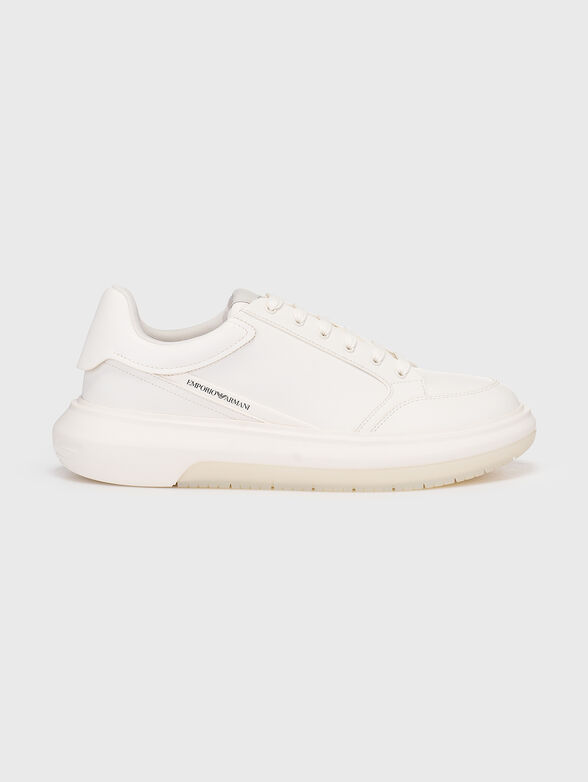 Black sneakers with logo  - 1