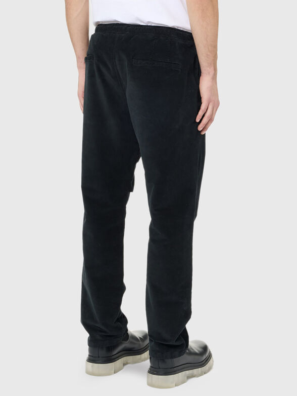 Woven black trousers - 2