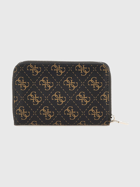 LAUREL monogram logo print wallet - 2